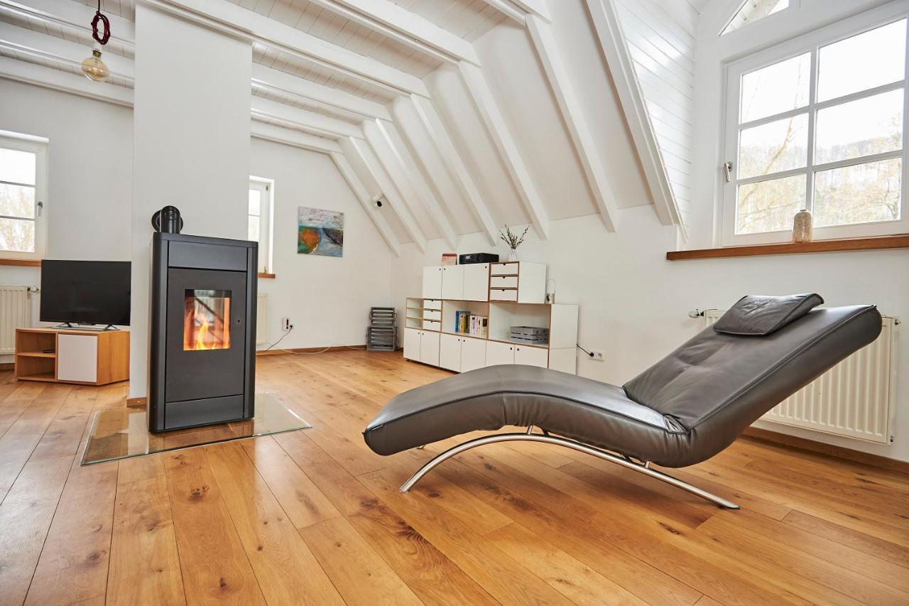 Komfortables Ferienhaus - Traumhafte Entspannung In Purer Natur Gellershausen Eksteriør bilde