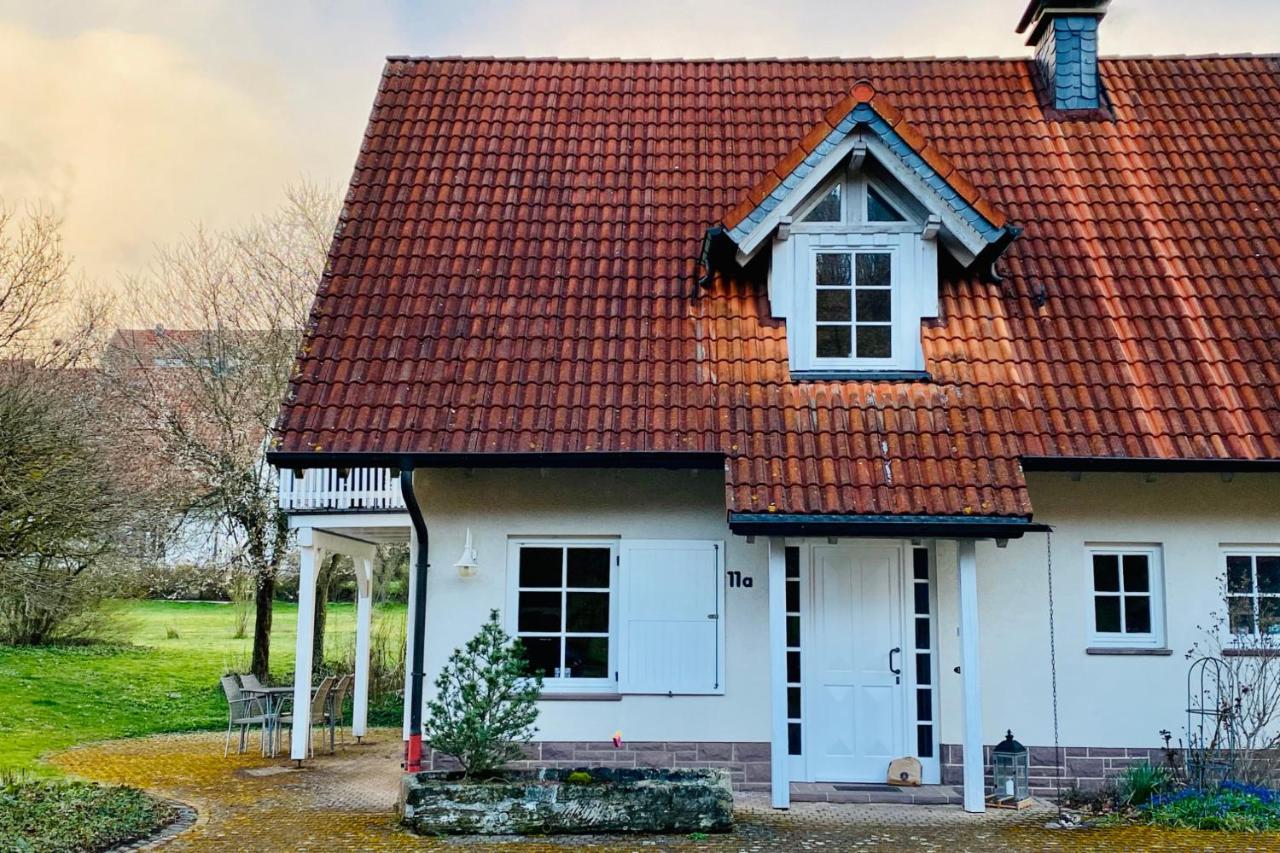 Komfortables Ferienhaus - Traumhafte Entspannung In Purer Natur Gellershausen Eksteriør bilde